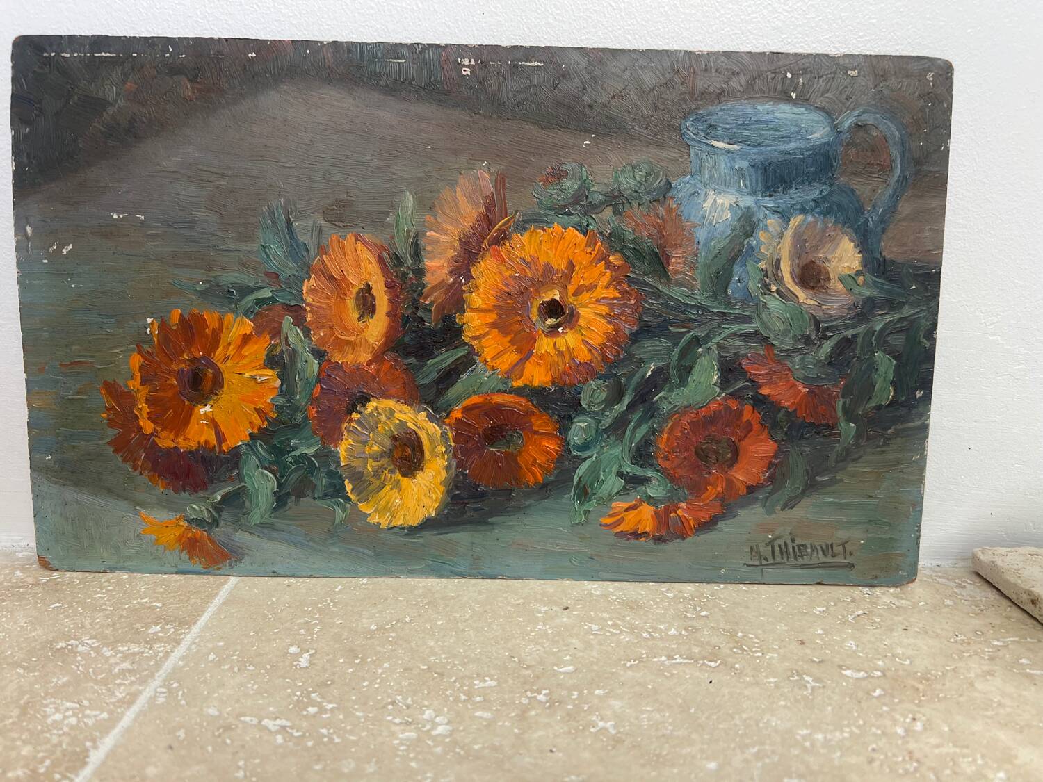 Oil on wood M Thibault