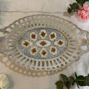 Corbeille porcelaine ajourée