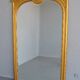 Mirror Louis XVI gilded stucco XIX 133x216cm style