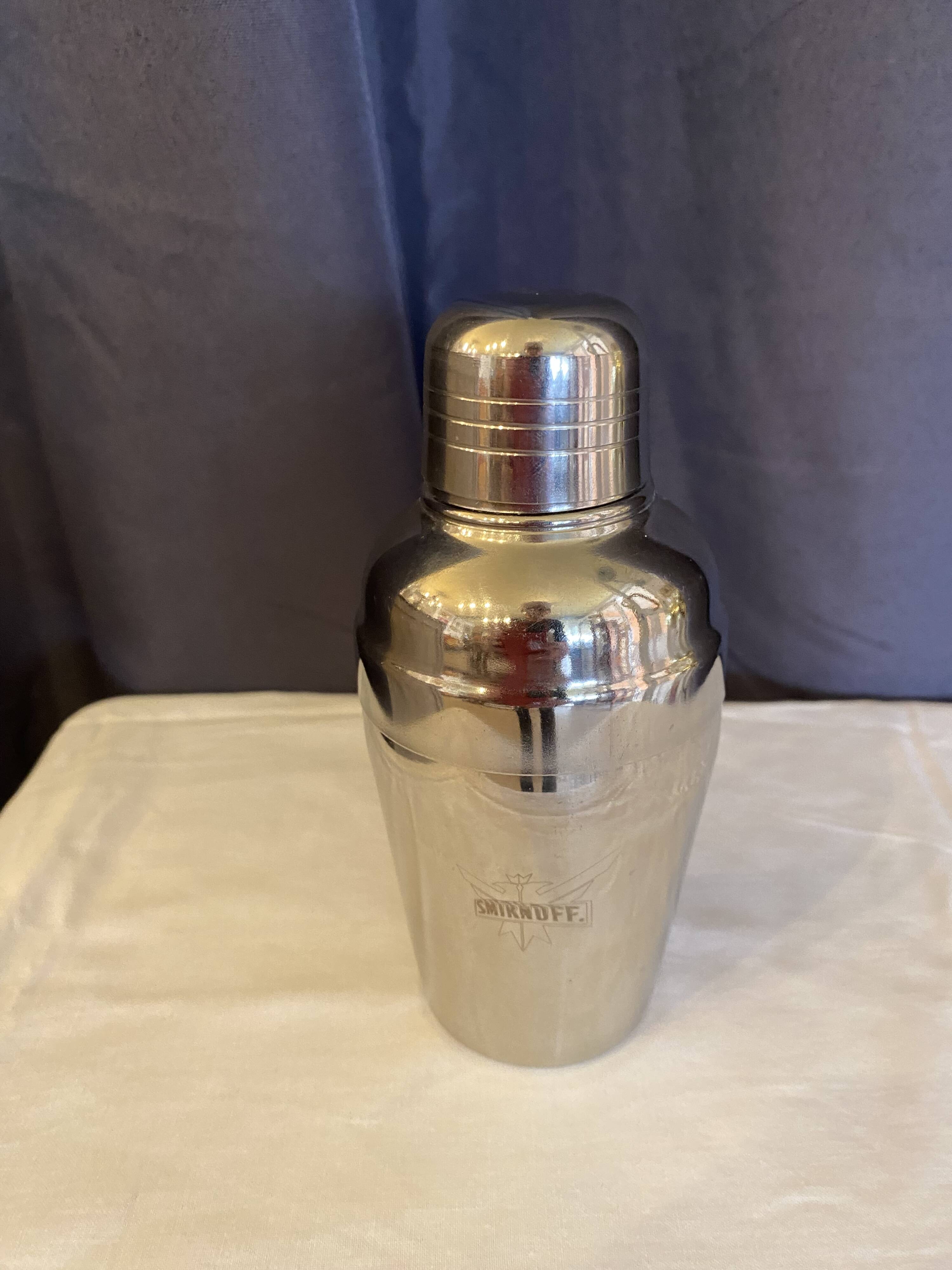 Smirnoff stainless steel cocktail shaker
