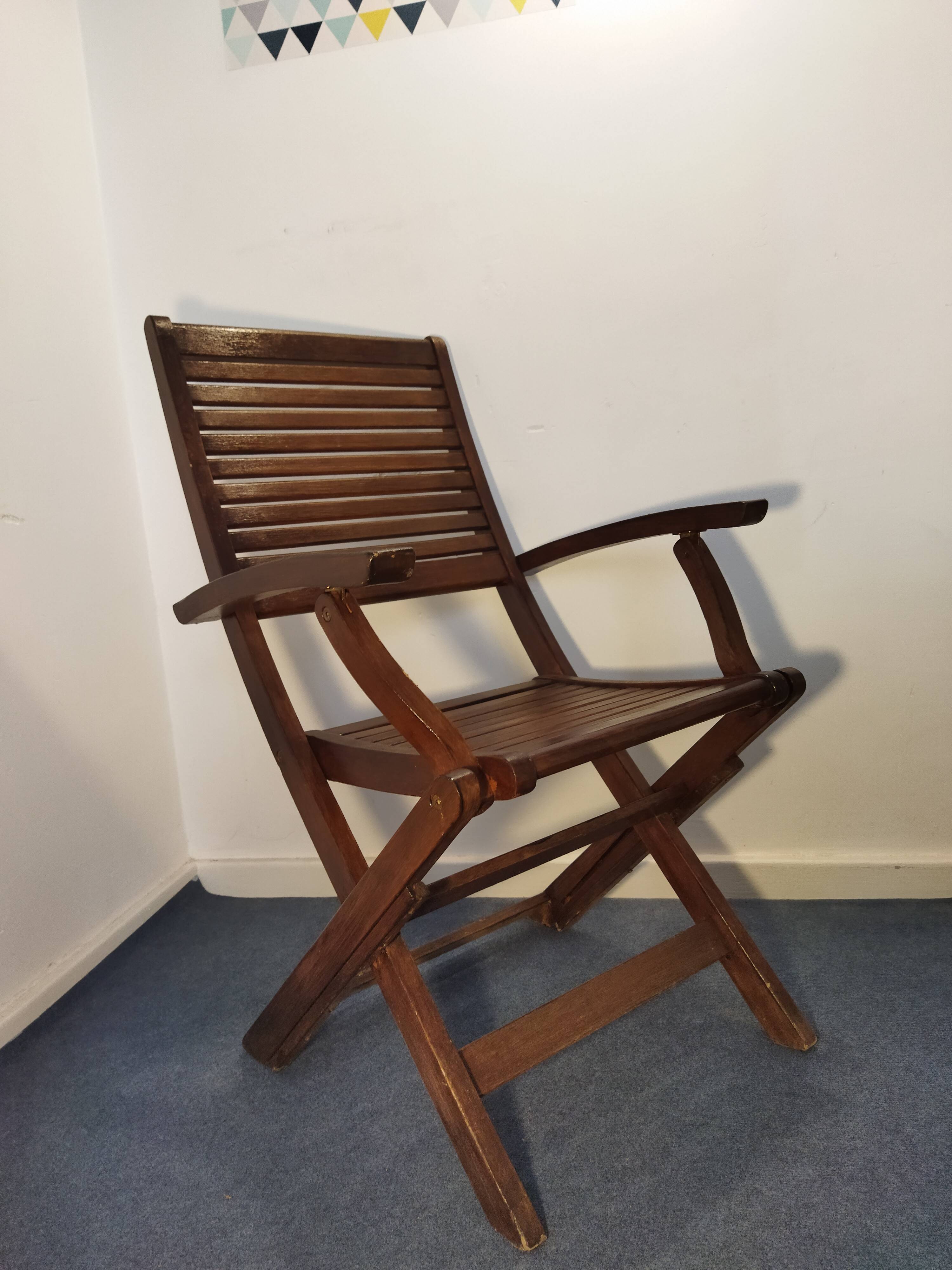 Vintage folding chair