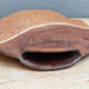 Artisanal terracotta vase