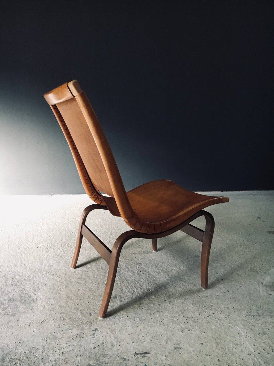Scandinavian Eva Easy Chair by Bruno Mathsson, Sweden, 1960s