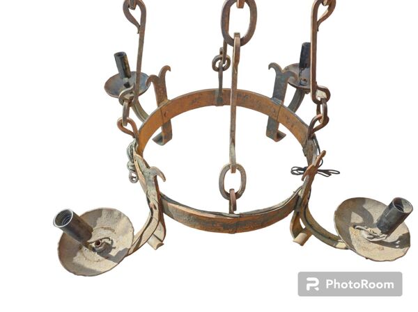 Lustre fer forgé