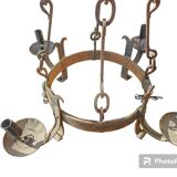 Lustre fer forgé