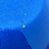 Modern blue enamel bowl from the mid-century by Kaj Franck for Finel, Finland, 1960s.