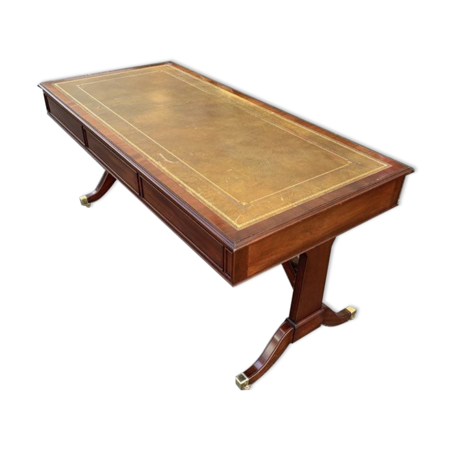 Rothschild walnut flat desk