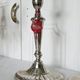 Elegant pair of candlesticks from the prestigious Spanish house Pedro Du.