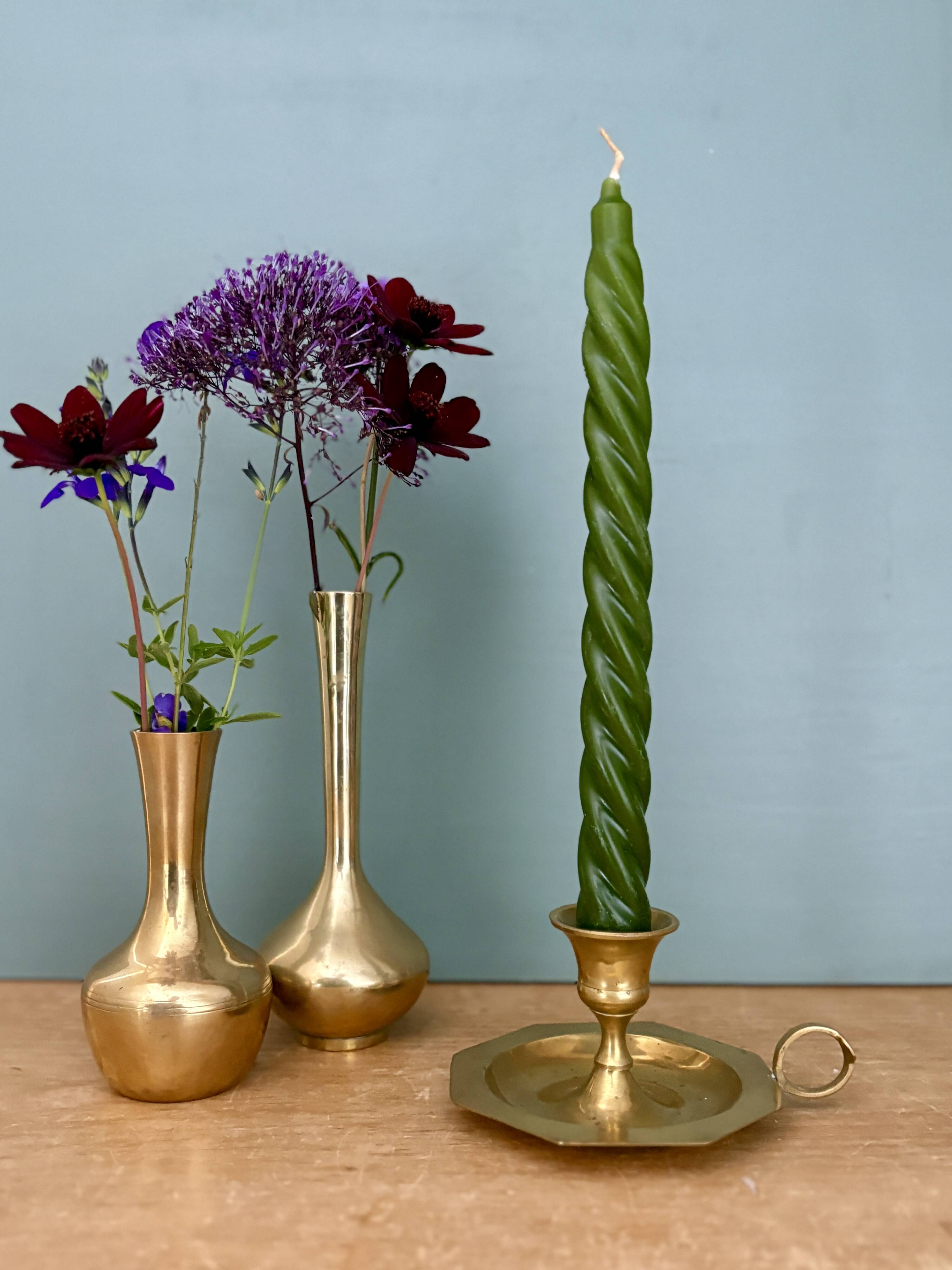 Antique brass candlestick/candlestick (B2)