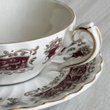 Porcelain cup with two handles