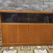Meuble vitrine 2 portes 1960
