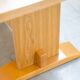 70s table with oak laminate top