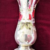Glass Flower Vase with Inner Mercury Deposition Layer