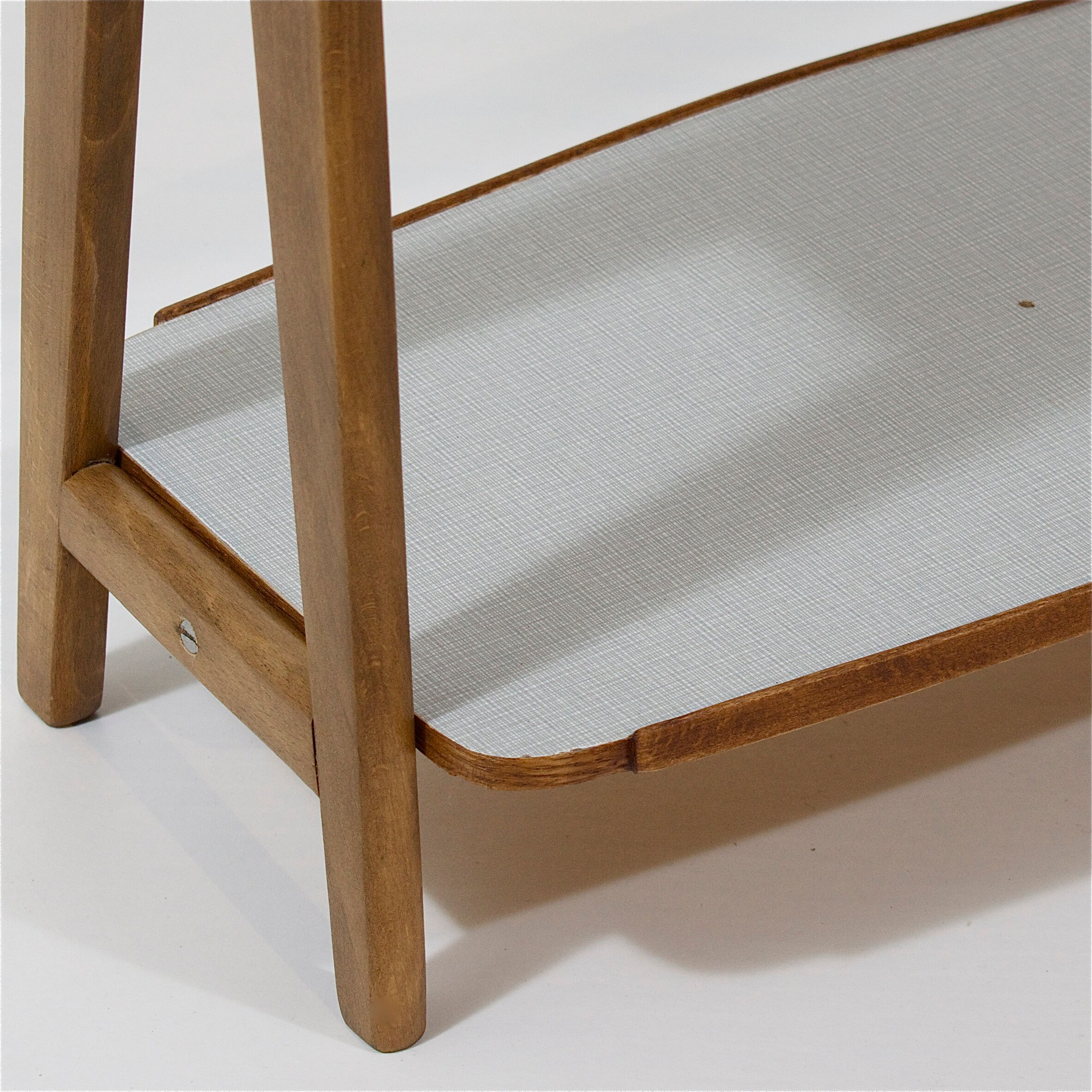 Vintage 1950s triple shelf sideboard