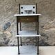 Art Nouveau bedside table