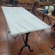 Table de bistrot dessus marbre