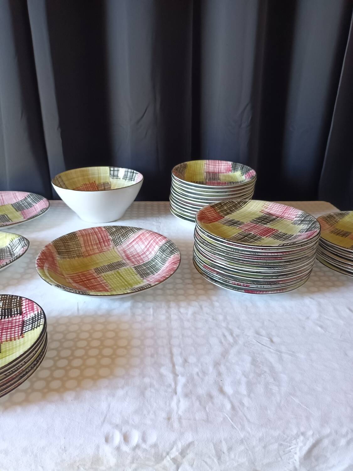 Service vintage Sarreguemines