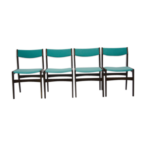 Série de 4 chaises danoises