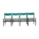 Série de 4 chaises danoises