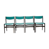 Série de 4 chaises danoises