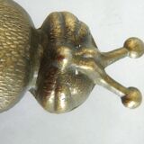 Fly ashtray brass 70s