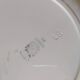 Plat rond Digoin Sarreguemines Roses bleues