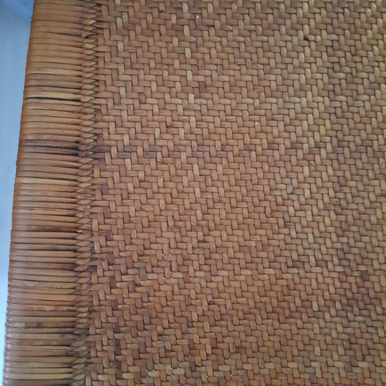 1950s vintage chair, hand-woven chiavarina