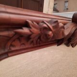 Louis XV style mirror in Walnut XXème