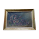 Nature morte - huile sur toile signée camille omeyer - bouquet de fleurs début xxème