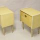 Pair of bedside tables from the middle of the century, 1950s