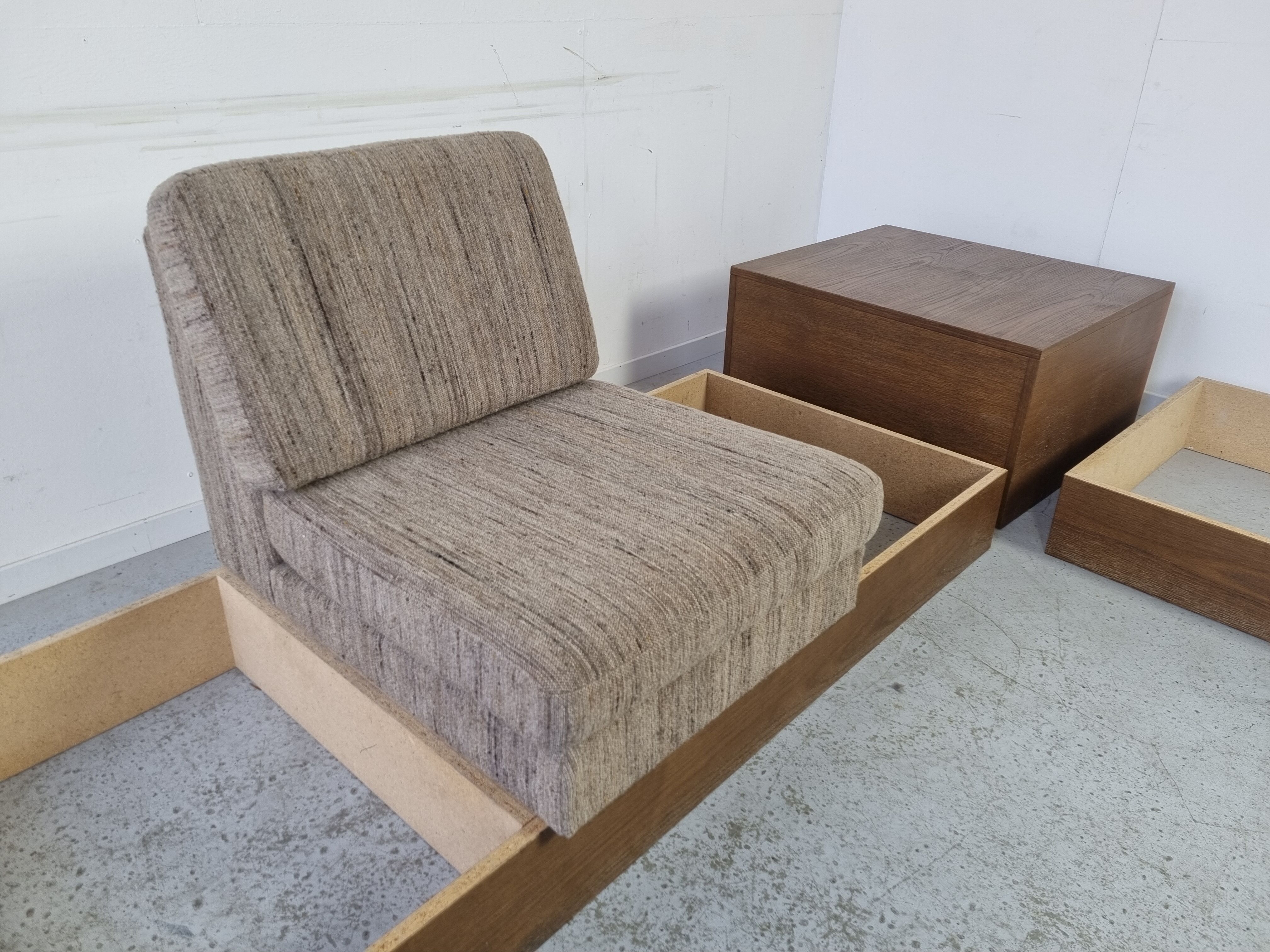 Vintage Scandinavian corner sofa COR, 60s/70s