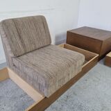 Vintage Scandinavian corner sofa COR, 60s/70s