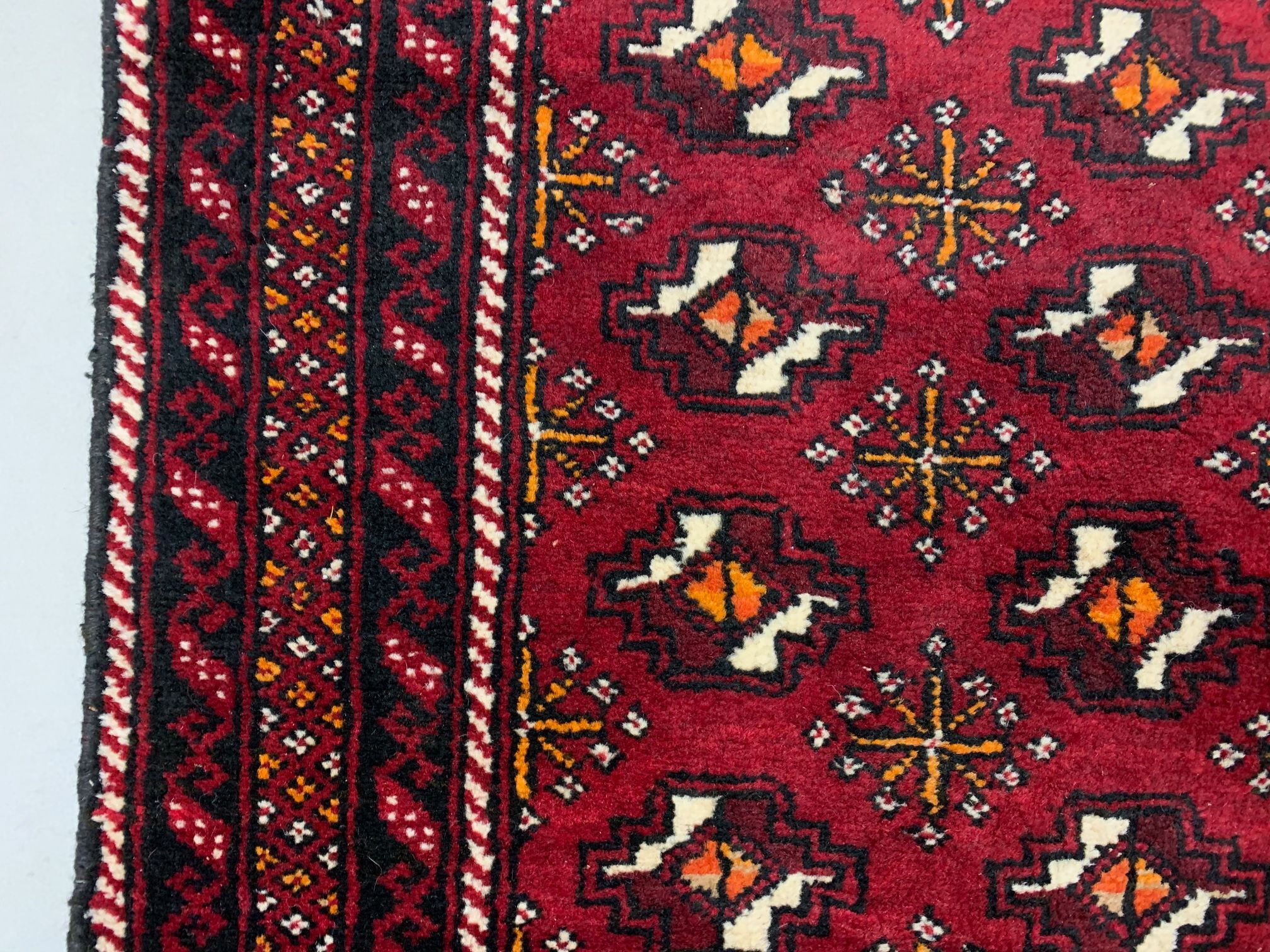 Vintage Turkoman Runner 303x104 cm