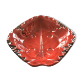 Empty burgundy red pocket
