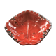 Empty burgundy red pocket