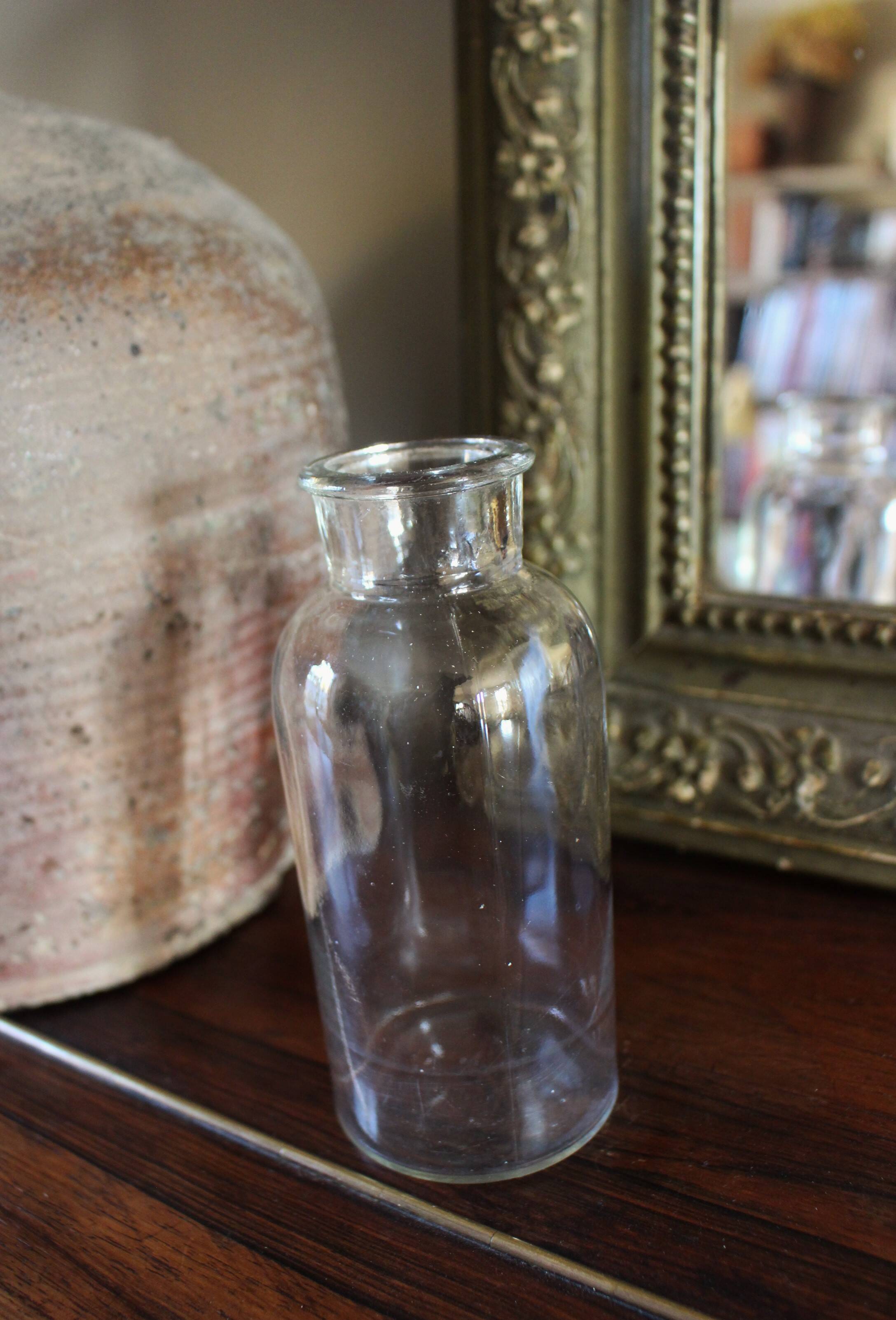 Vase Flacon en verre transparent Déco Détournement