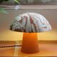 Lampe en terres mêlées