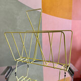 Vintage magazine holder pop 70'