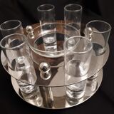 Caviar and vodka service