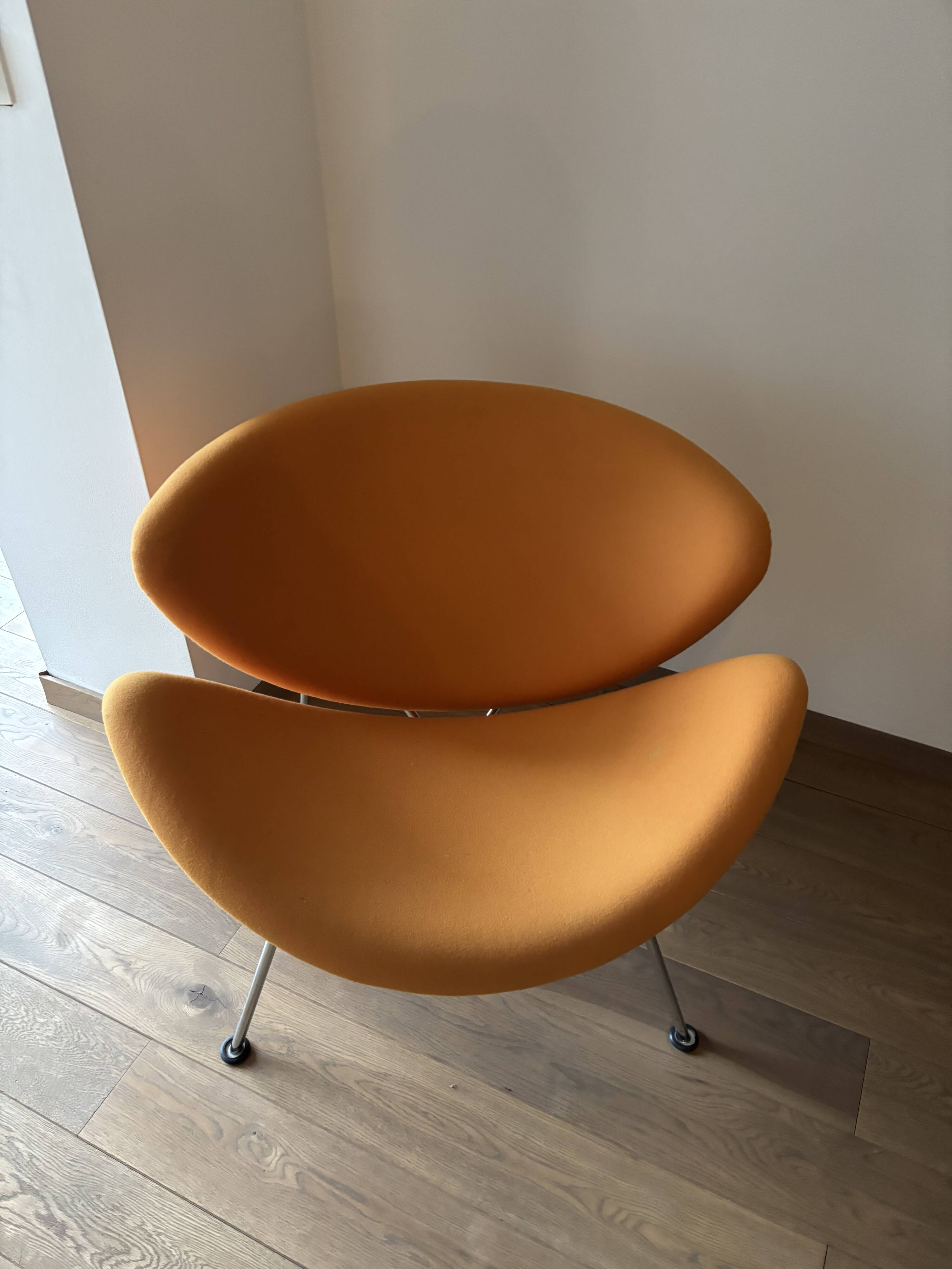 Orange slice artifort armchair