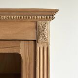 Old Parisian wardrobe solid wood ornaments