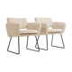 Pair of armchairs 763 by Joseph André Motte for Steiner 1950
