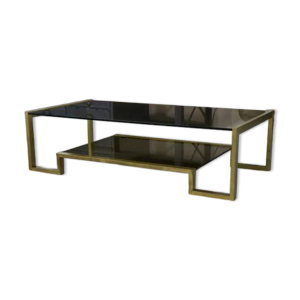 Table basse design structure - noir