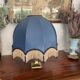 Vintage fringed lampshade 27cm