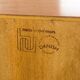Danish Teak Cabinet with Glass Doors by Carlo Jensen for Hundevad & Co, 1960s