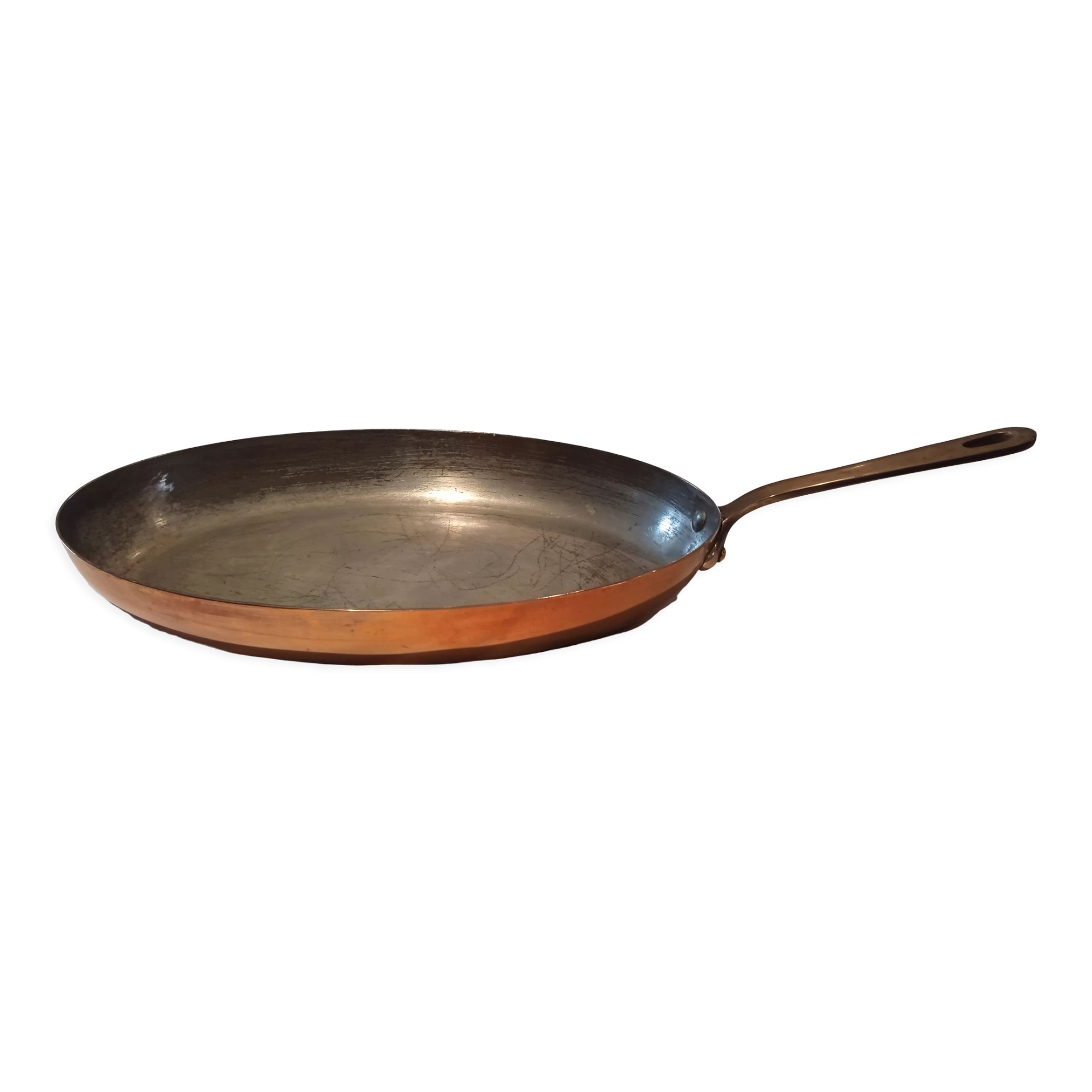Copper fish pan