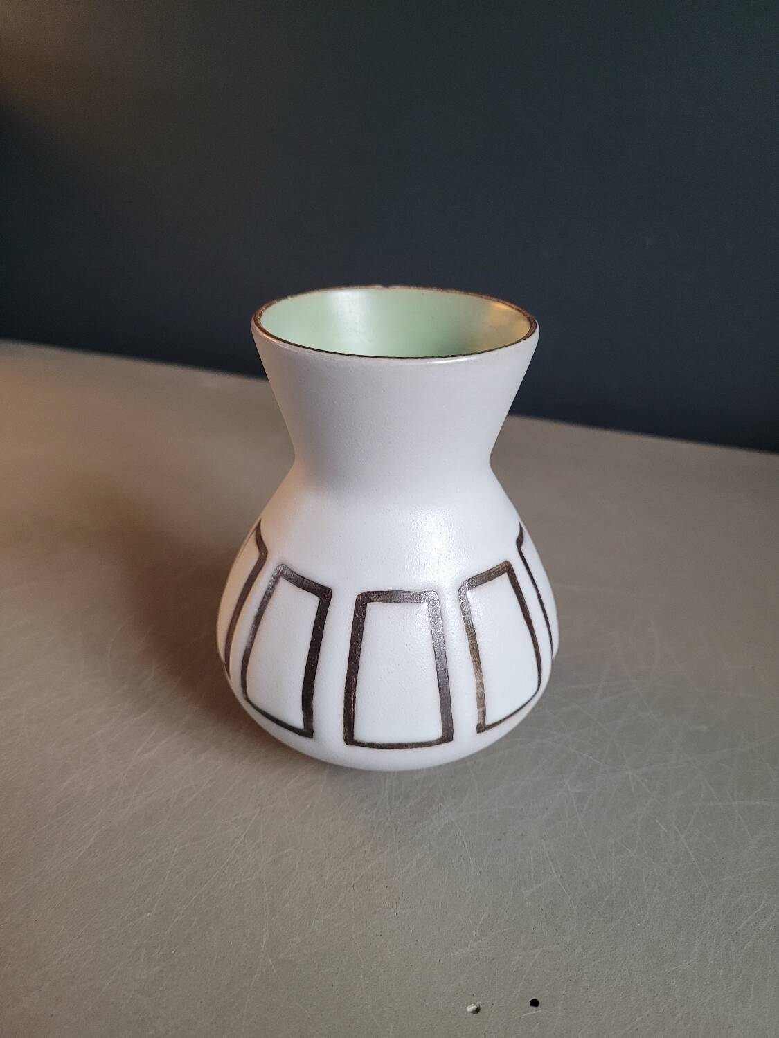 50's ceramic vase