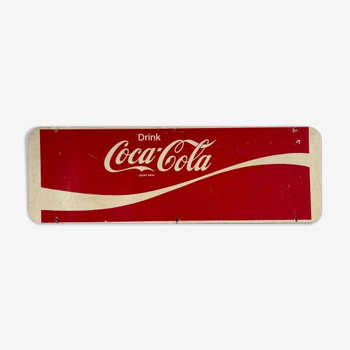 Double-sided metal plate coca cola