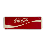 Double-sided metal plate coca cola
