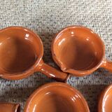 Series of 8 ramekins